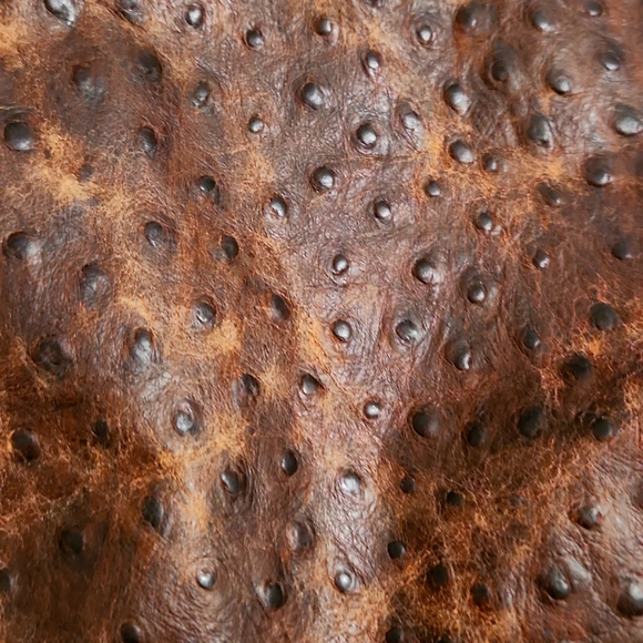 Faux Ostrich Leather Large Tote - Picture 6 of 8